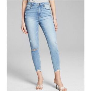 And Now This Skinny Cropped Jeans